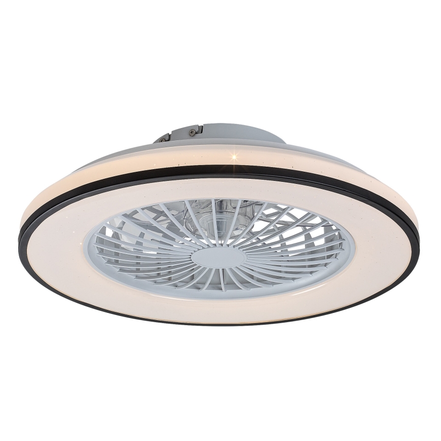 Rabalux - LED Stmievateľné stropné svietidlo s ventilátorom LED/48W/230V 3000-6500K + diaľkové ovládanie