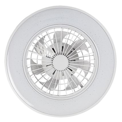 Rabalux - LED Stmievateľné stropné svietidlo s ventilátorom LED/48W/230V 3000-6500K + diaľkové ovládanie