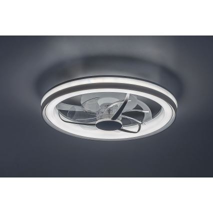 Rabalux - LED Stmievateľné stropné svietidlo s ventilátorom LED/40W/230V 3000/4000/6000K Wi-Fi + diaľkové ovládanie