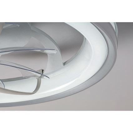 Rabalux - LED Stmievateľné stropné svietidlo s ventilátorom LED/40W/230V 3000/4000/6000K Wi-Fi + diaľkové ovládanie