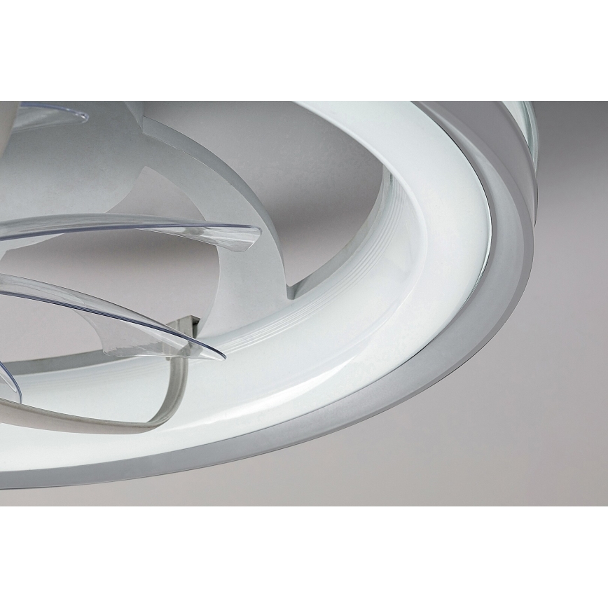 Rabalux - LED Stmievateľné stropné svietidlo s ventilátorom LED/40W/230V 3000/4000/6000K Wi-Fi + diaľkové ovládanie