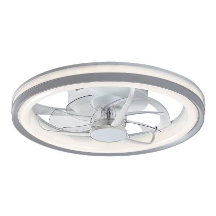 Rabalux - LED Stmievateľné stropné svietidlo s ventilátorom LED/40W/230V 3000/4000/6000K Wi-Fi + diaľkové ovládanie