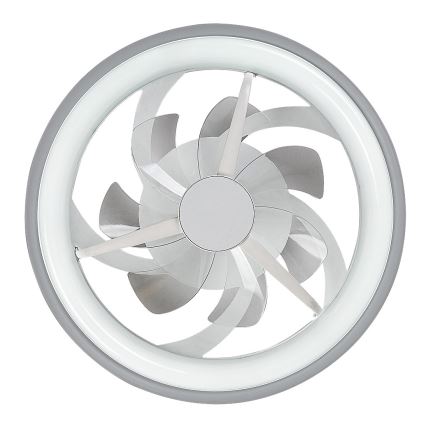 Rabalux - LED Stmievateľné stropné svietidlo s ventilátorom LED/40W/230V 3000/4000/6000K Wi-Fi + diaľkové ovládanie