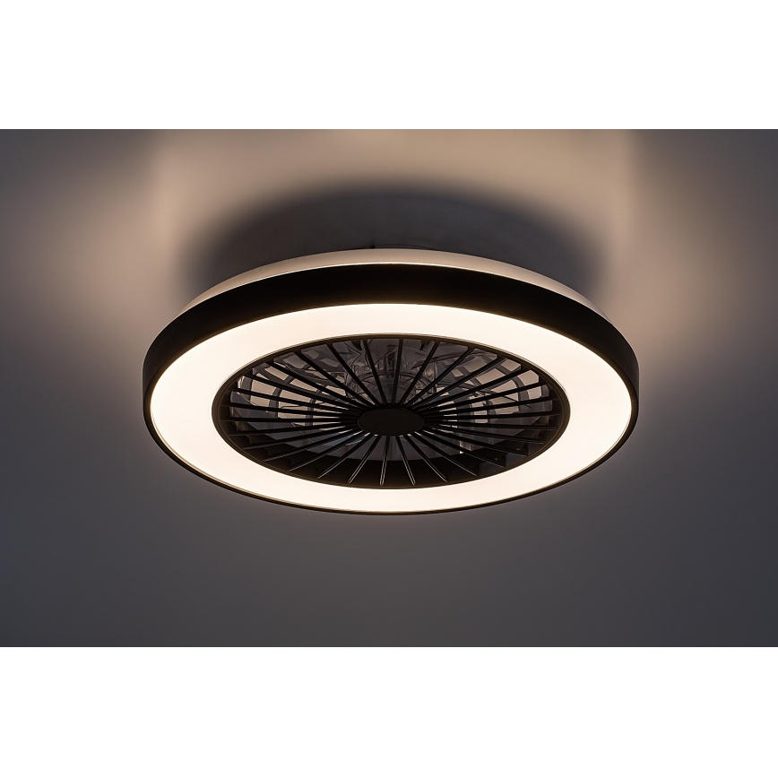 Rabalux - LED Stmievateľné stropné svietidlo s ventilátorom LED/40W/230V 3000/4000/6000K Wi-Fi + diaľkové ovládanie