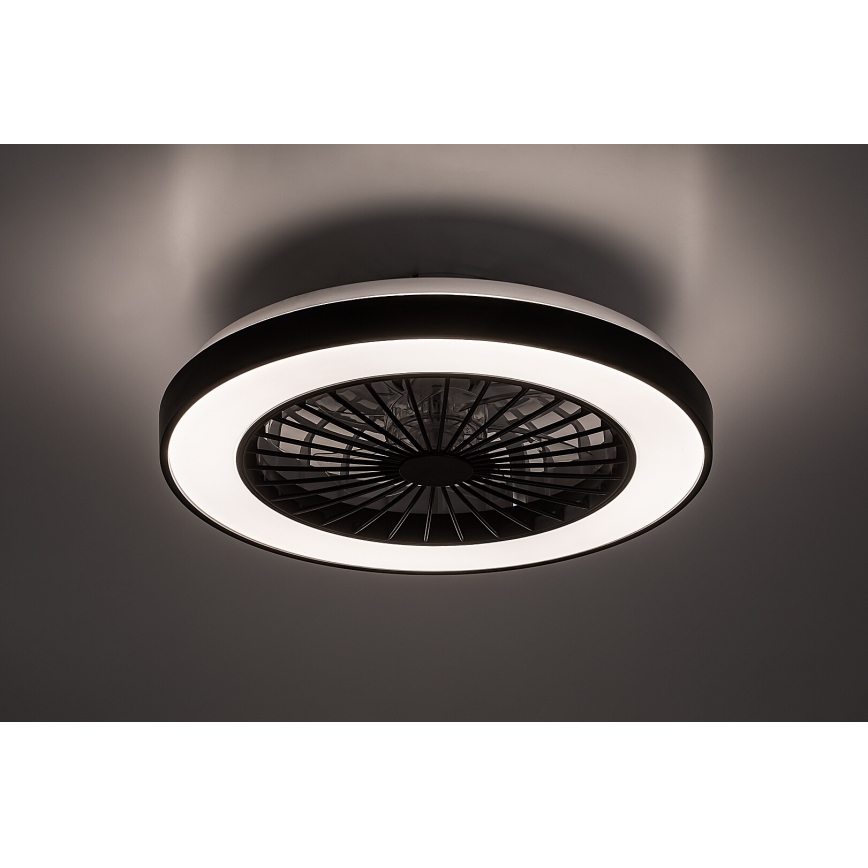 Rabalux - LED Stmievateľné stropné svietidlo s ventilátorom LED/40W/230V 3000/4000/6000K Wi-Fi + diaľkové ovládanie