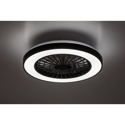 Rabalux - LED Stmievateľné stropné svietidlo s ventilátorom LED/40W/230V 3000/4000/6000K Wi-Fi + diaľkové ovládanie