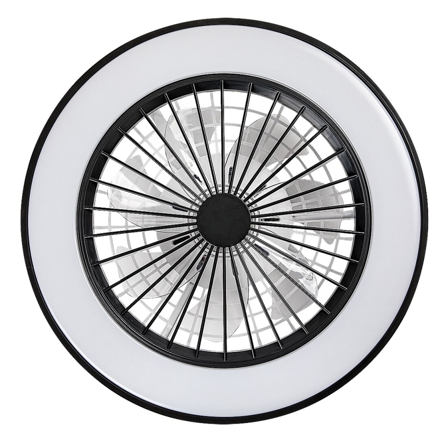Rabalux - LED Stmievateľné stropné svietidlo s ventilátorom LED/40W/230V 3000/4000/6000K Wi-Fi + diaľkové ovládanie