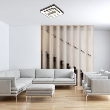 Rabalux - LED Stmievateľné stropné svietidlo s ventilátorom LED/50W/230V 3000/4000/6000K Wi-Fi + diaľkové ovládanie