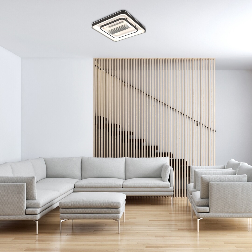 Rabalux - LED Stmievateľné stropné svietidlo s ventilátorom LED/50W/230V 3000/4000/6000K Wi-Fi + diaľkové ovládanie