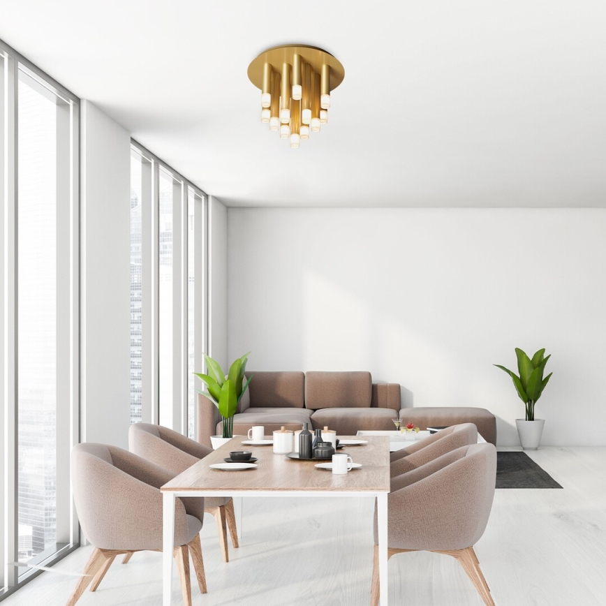 Rabalux - Stropné svietidlo 13xG9/5W/230V zlaté pr. 34 cm