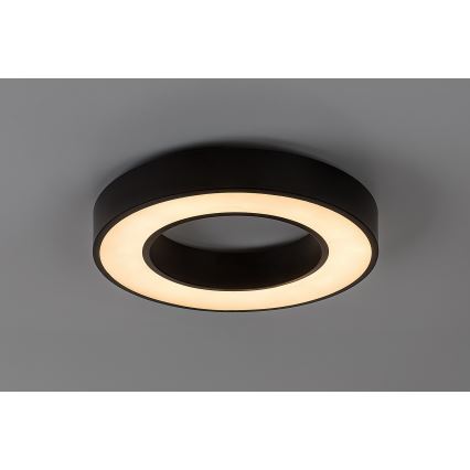 Rabalux - LED stropné svietidlo LED/24W/230V 3000/4000/6500K pr. 40 cm čierne