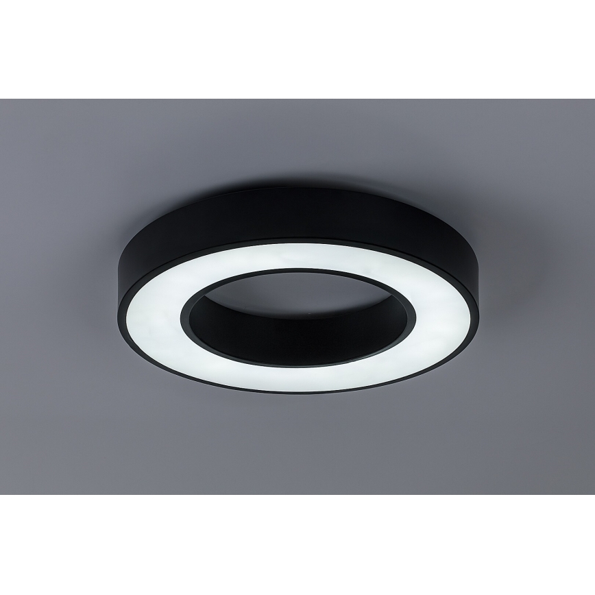 Rabalux - LED stropné svietidlo LED/24W/230V 3000/4000/6500K pr. 40 cm čierne