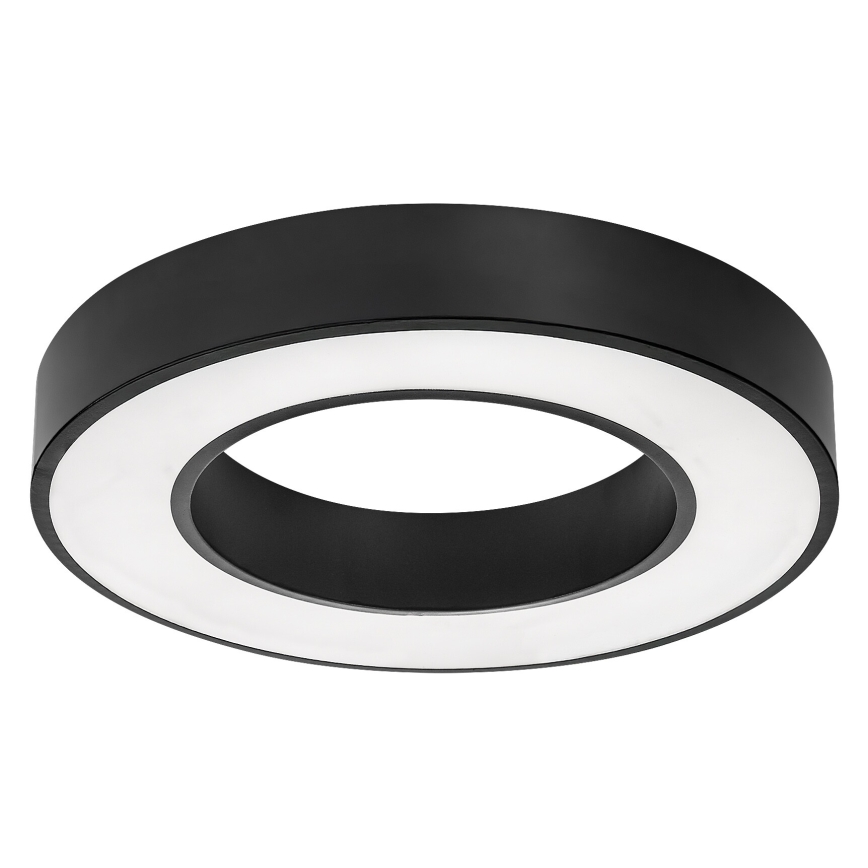 Rabalux - LED stmievateľné stropné svietidlo LED/45W/230V 3000-6500K pr. 60 cm čierne + diaľkové ovládanie