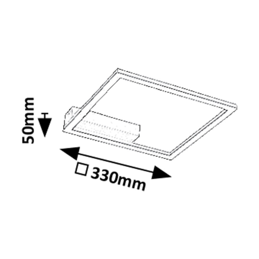 Rabalux - LED Stropné svietidlo LED/24W/230V 3000K