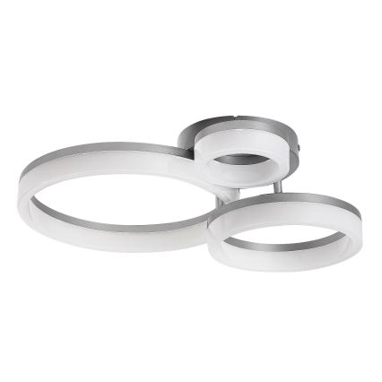 Rabalux - LED stropné svietidlo LED/24W/230V 3000/4000/6500K 38x51 cm matný chróm