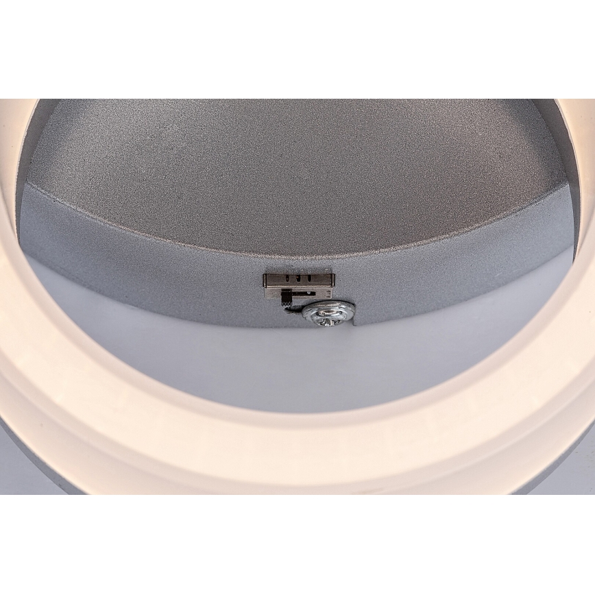 Rabalux - LED stropné svietidlo LED/24W/230V 3000/4000/6500K 38x51 cm matný chróm