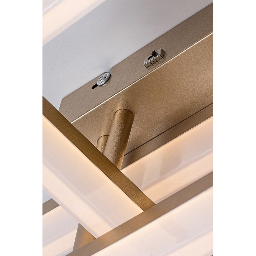 Rabalux - LED Stropné svietidlo LED/22W/230V 3000/4000/6500K zlatá