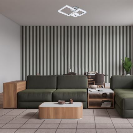 Rabalux - LED Stropné svietidlo LED/22W/230V 3000/4000/6500K matný chróm