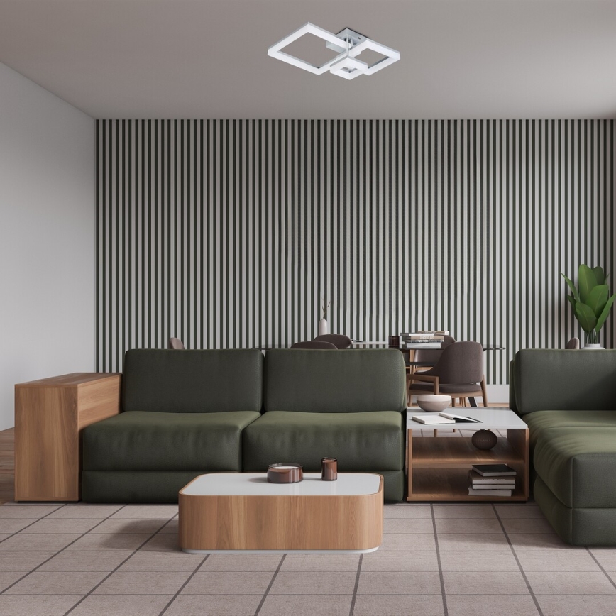 Rabalux - LED Stropné svietidlo LED/22W/230V 3000/4000/6500K matný chróm