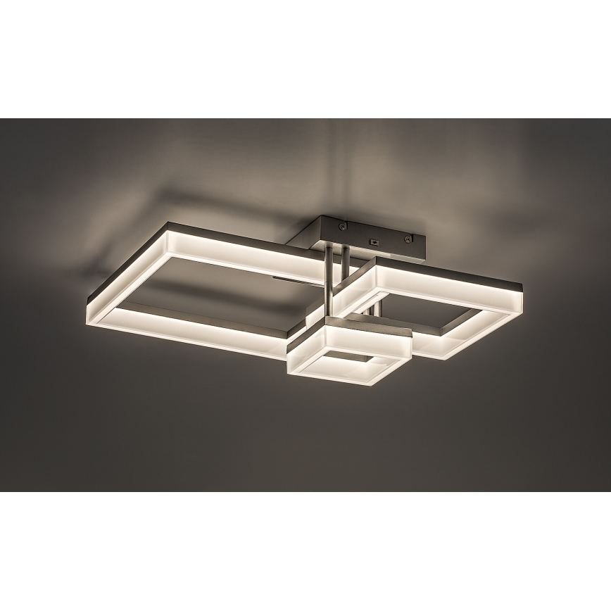 Rabalux - LED Stropné svietidlo LED/22W/230V 3000/4000/6500K matný chróm