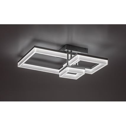 Rabalux - LED Stropné svietidlo LED/22W/230V 3000/4000/6500K matný chróm