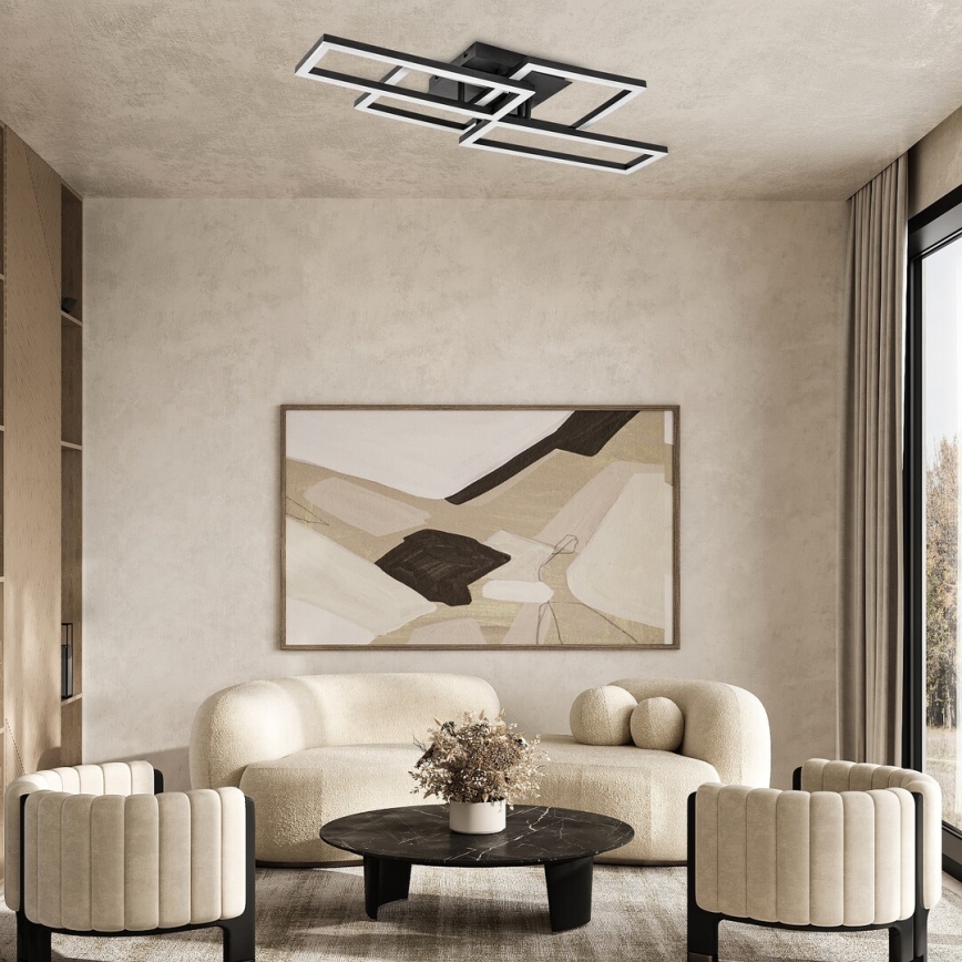 Rabalux - LED stmievateľné stropné svietidlo LED/40W/230V 3000-6500K 35x70 cm + diaľkové ovládanie