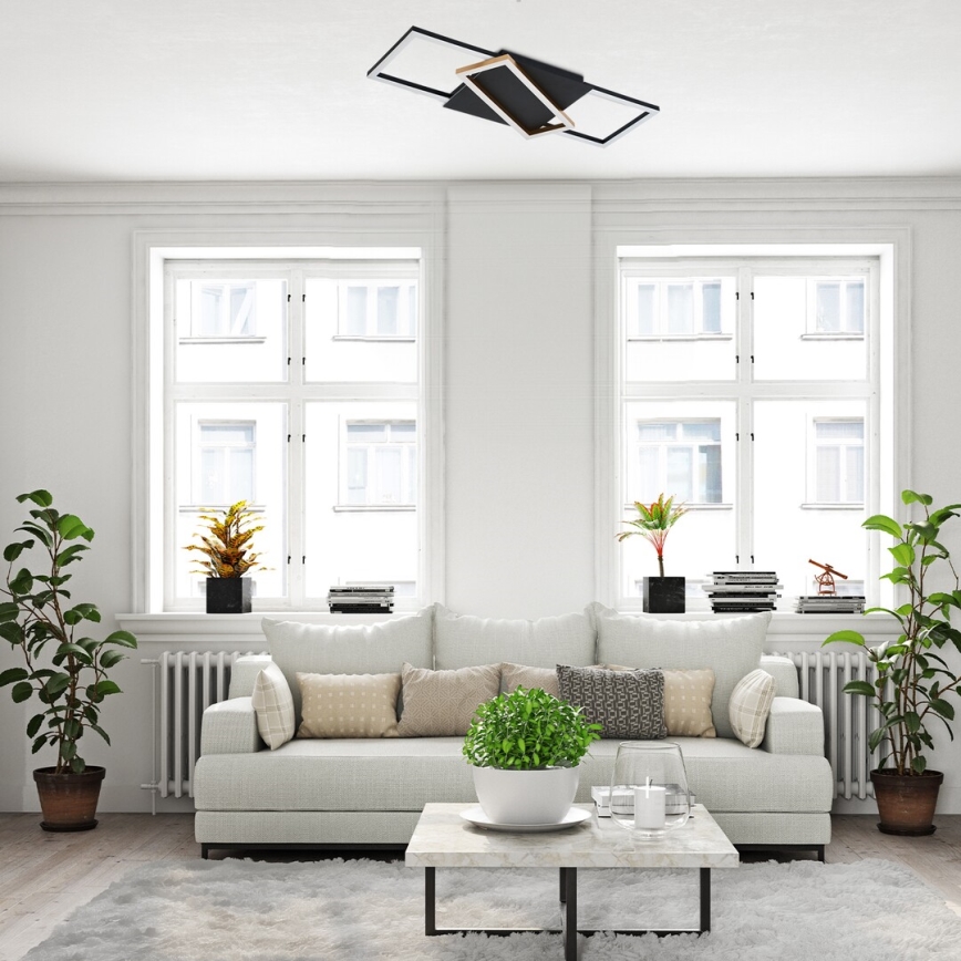 Rabalux - stmievateľné LED stropné svietidlo LED/40W/230V 3000-6500K 29x66 cm + diaľkové ovládanie