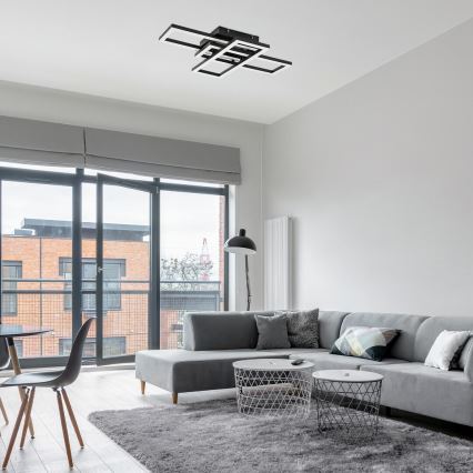 Rabalux - LED Stmievateľné stropné svietidlo LED/40W/230V 3000-6500K + diaľkové ovládanie 35x50 cm