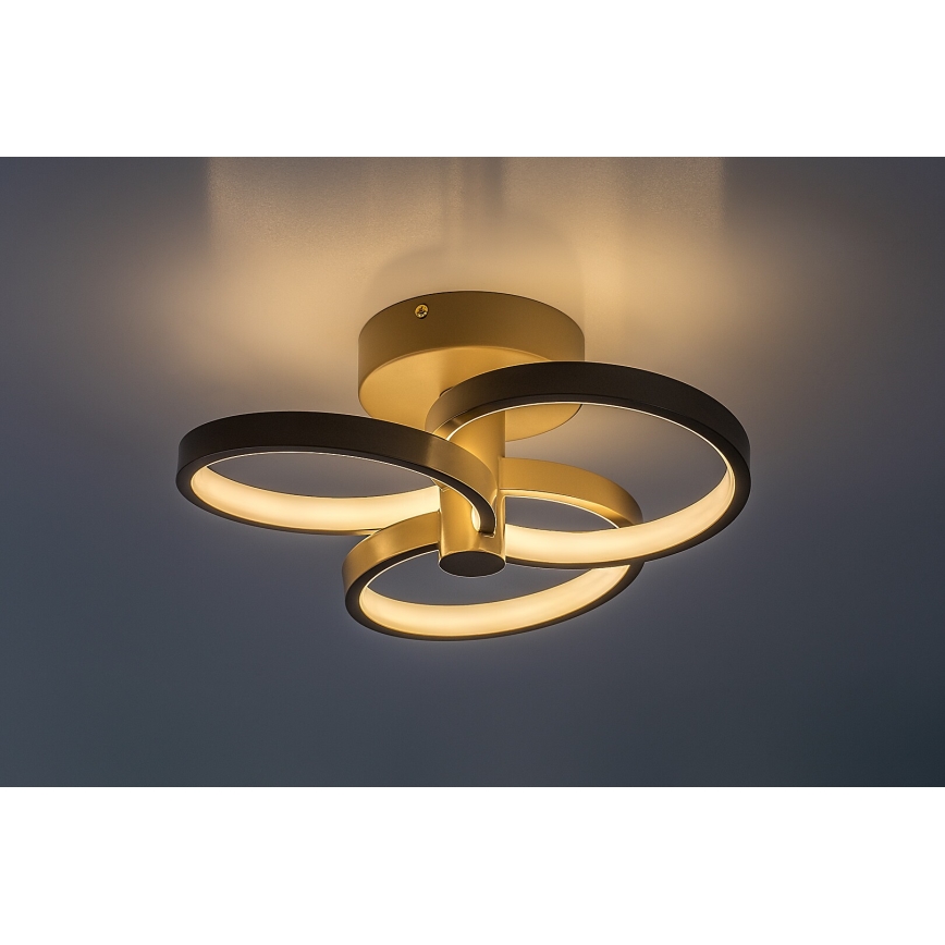 Rabalux - LED stmievateľné stropné svietidlo LED/32W/230V 3000-6500K pr. 31 cm béžové + diaľkové ovládanie