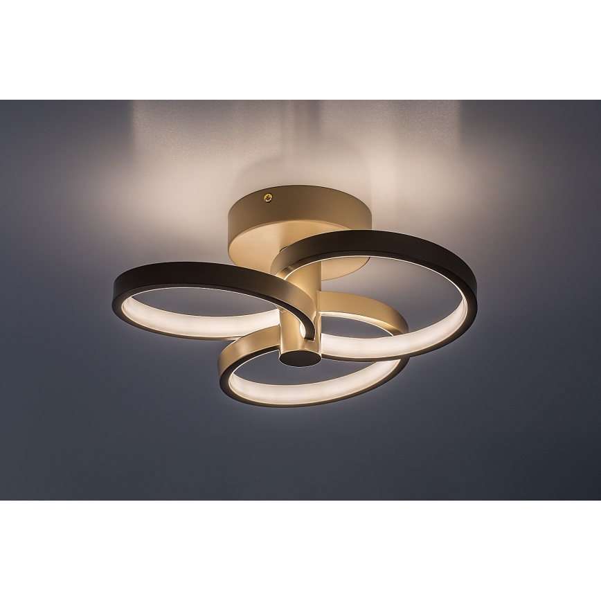 Rabalux - LED stmievateľné stropné svietidlo LED/32W/230V 3000-6500K pr. 31 cm béžové + diaľkové ovládanie