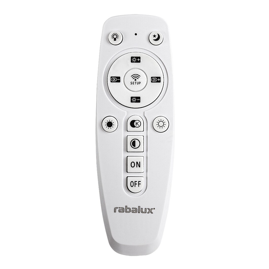 Rabalux - LED stmievateľné stropné svietidlo LED/32W/230V 3000-6500K pr. 31 cm béžové + diaľkové ovládanie