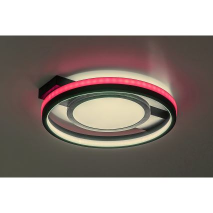 Rabalux - LED RGB stmievateľné stropné svietidlo LED/40W/230V 3000-6500K + diaľkové ovládanie, priemer 43 cm