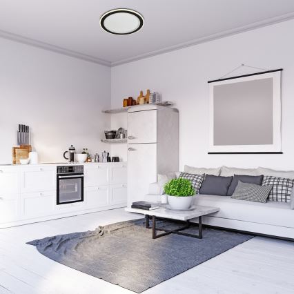 Rabalux - stmievateľné stropné LED RGB svietidlo LED/22W/230V 3000-6500K pr. 45 cm + diaľkové ovládanie