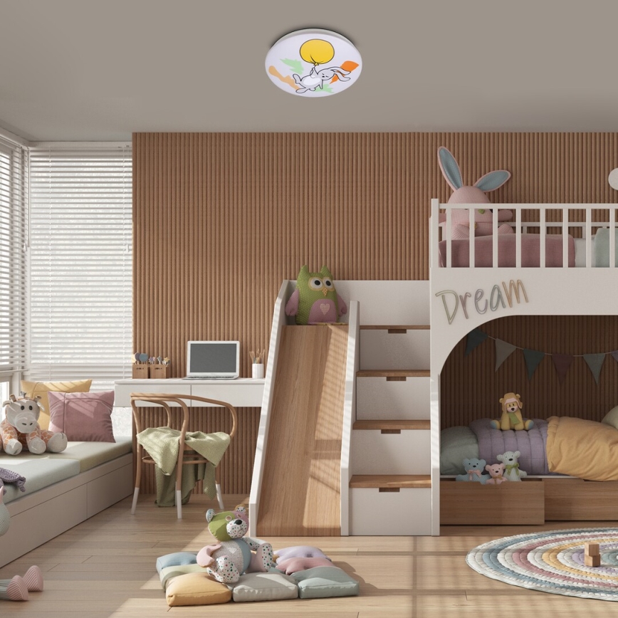 Rabalux - LED Detské stropné svietidlo LED/24W/230V 3000K
