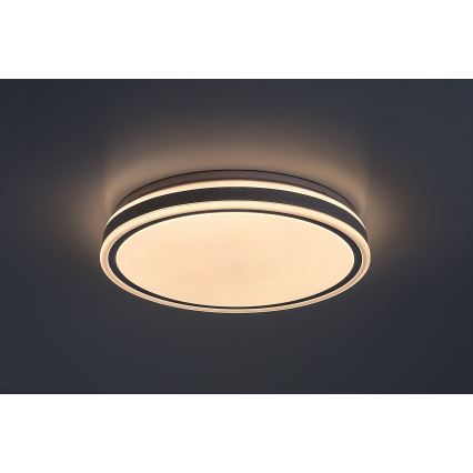 Rabalux - LED stmievateľné stropné svietidlo LED/23W/230V 3000-6500K priemer 38,5 cm biela + diaľkové ovládanie