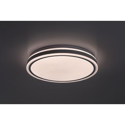 Rabalux - LED stmievateľné stropné svietidlo LED/23W/230V 3000-6500K priemer 38,5 cm biela + diaľkové ovládanie