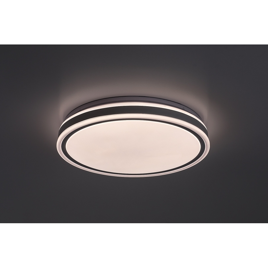 Rabalux - LED stmievateľné stropné svietidlo LED/23W/230V 3000-6500K priemer 38,5 cm biela + diaľkové ovládanie