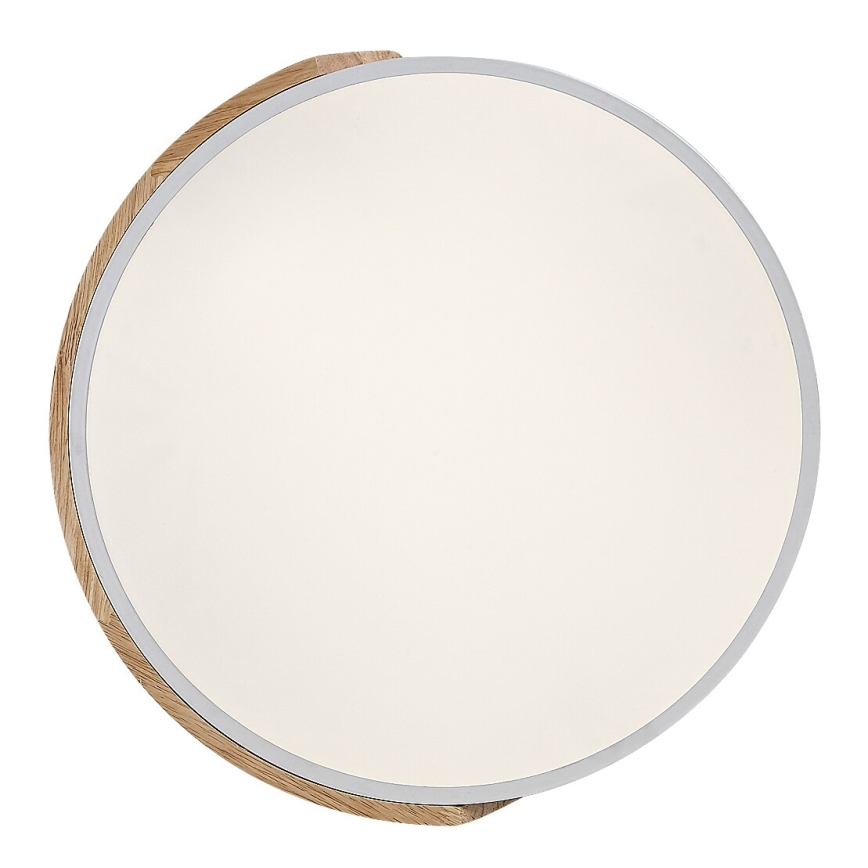 Rabalux - LED stropné svietidlo LED/40W/230V 3000/4000/6500K biela/dub pr. 61 cm