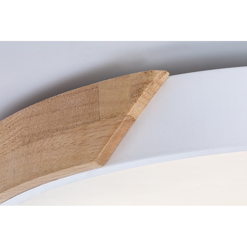 Rabalux - LED stropné svietidlo LED/40W/230V 3000/4000/6500K biela/dub pr. 61 cm