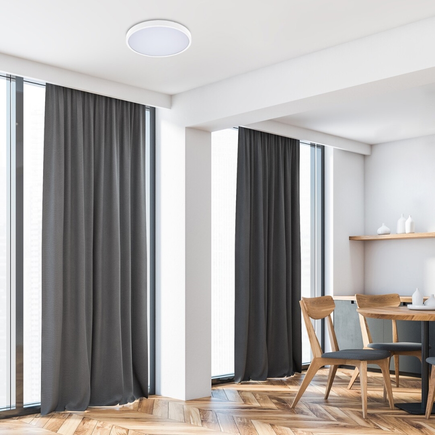 Rabalux - LED Kúpeľňové stropné svietidlo LED/18W/230V 3000/4000/6000K IP44 pr. 30,5 cm biela