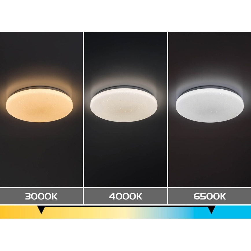 Rabalux - LED Stmievateľné stropné svietidlo LED/22W/230V 3000-6500K pr. 33 cm + diaľkové ovládanie