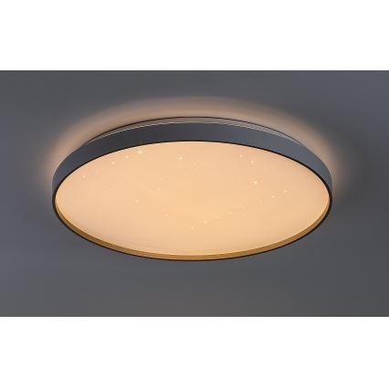 Rabalux - LED stmievateľné stropné svietidlo LED/60W/230V 3000-6500K priem. 58 cm + diaľkové ovládanie