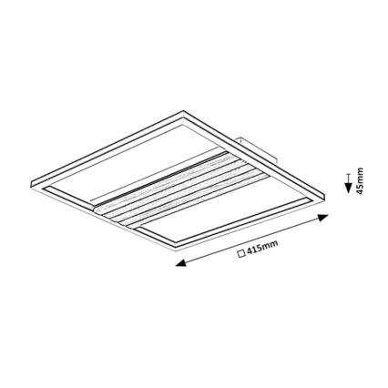 Rabalux - LED stropné svietidlo LED/30W/230V 3000/4500/6000K