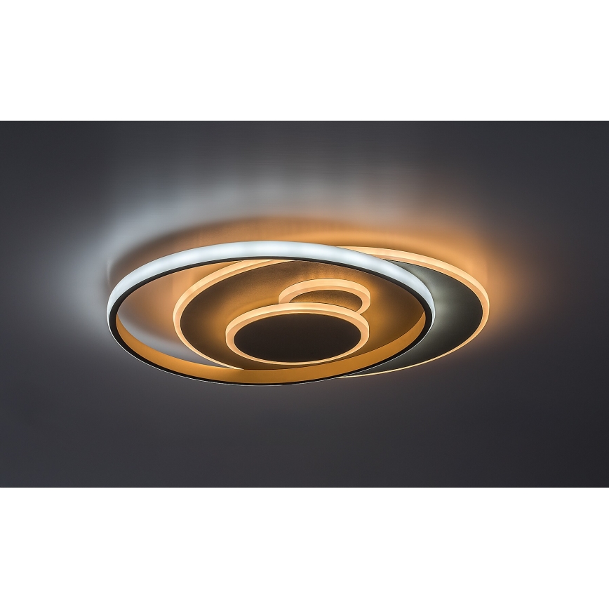Rabalux - LED stmievateľné stropné svietidlo LED/57W/230V 3000-6000K 48,5x40 cm + diaľkové ovládanie