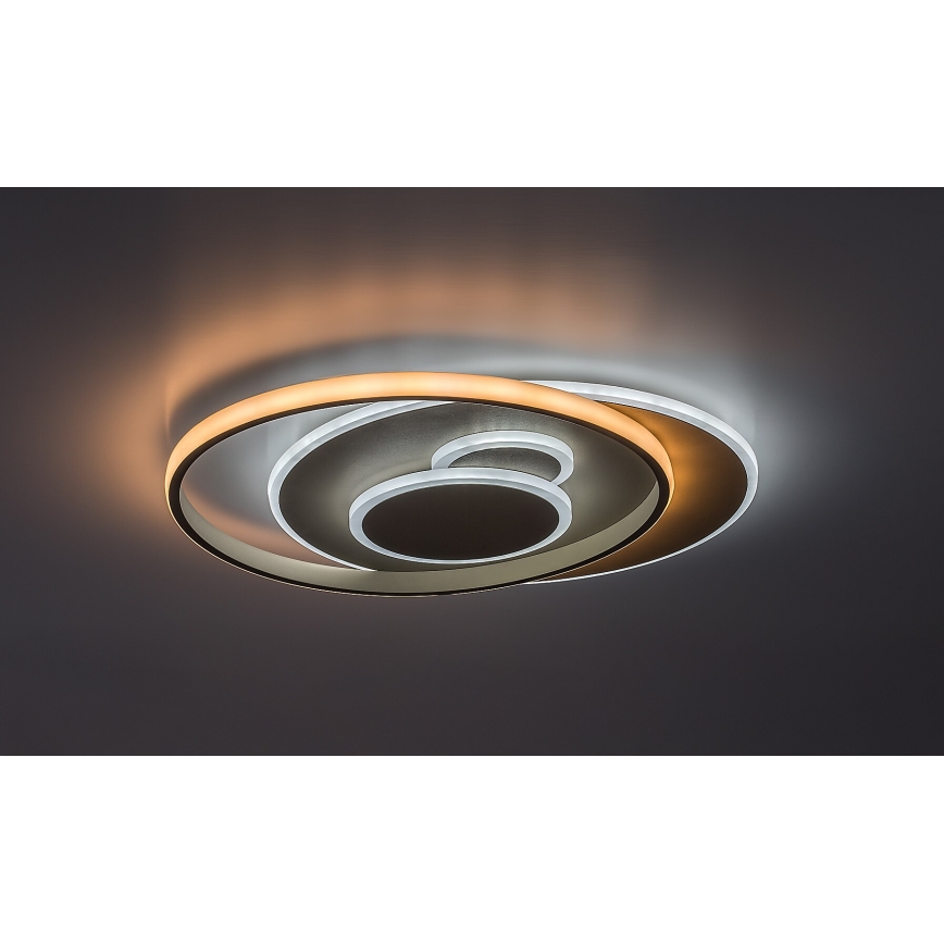 Rabalux - LED stmievateľné stropné svietidlo LED/57W/230V 3000-6000K 48,5x40 cm + diaľkové ovládanie
