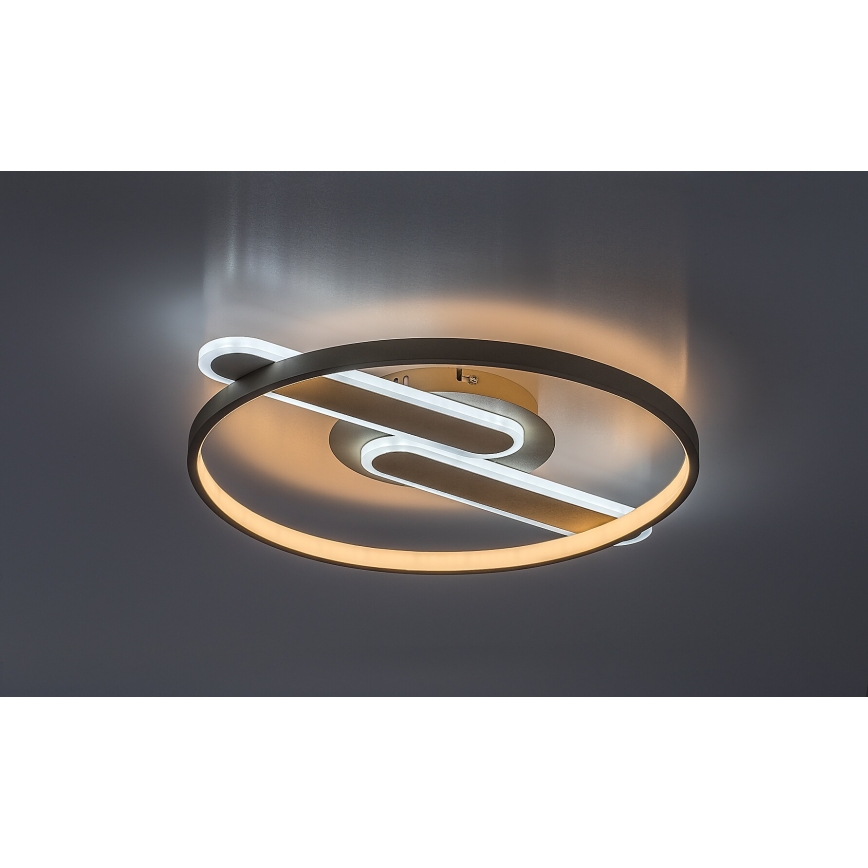 Rabalux - LED stmievateľné stropné svietidlo LED/55W/230V 3000-6000K 53x45 cm + diaľkové ovládanie