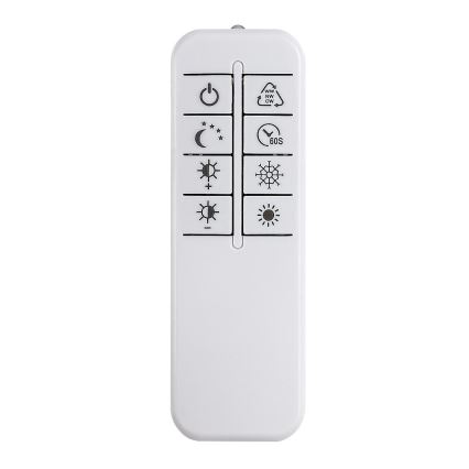 Rabalux - LED Stmievateľné stropné svietidlo LED/18W/230V 3000-6500K 37x33 cm + diaľkové ovládanie