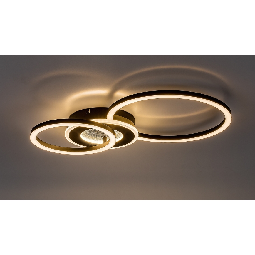 Rabalux - LED stmievateľné stropné svietidlo LED/24W/230V 3000-6500K 46x33 cm + diaľkové ovládanie