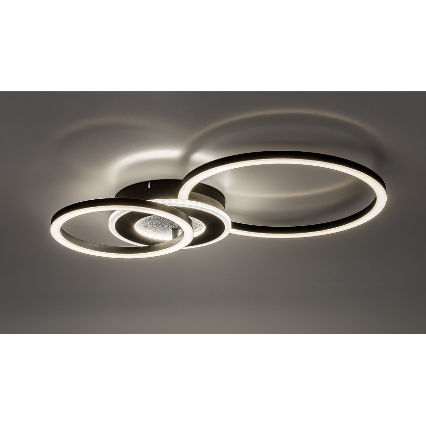 Rabalux - LED stmievateľné stropné svietidlo LED/24W/230V 3000-6500K 46x33 cm + diaľkové ovládanie