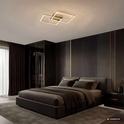Rabalux - LED Stropné svietidlo LED/28W/230V 3000K 47x70 cm zlaté